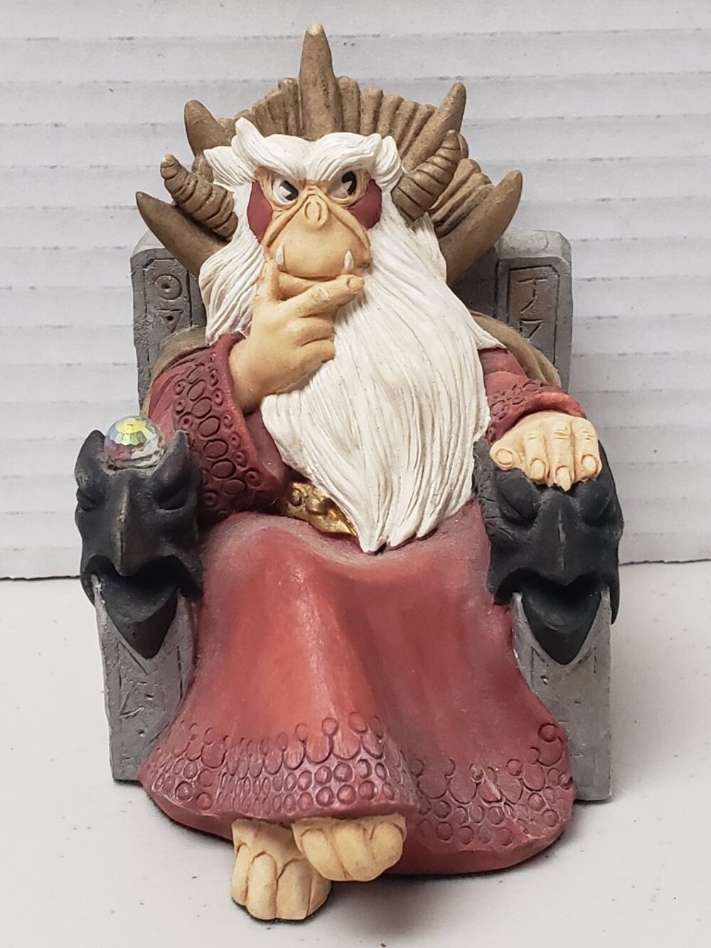 World of Krystonia N’Borg’s Throne Figurine
